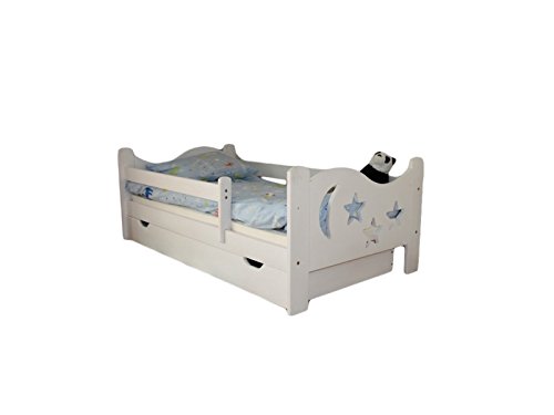 Komplett Massivholz Kinderbett Jugendbett Chrisi 140cm x 70cm