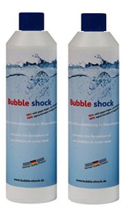 BUBBLE SHOCK gegen Luft, Algen und Keime in Wasserbetten Doppelpack (2 x 400g)