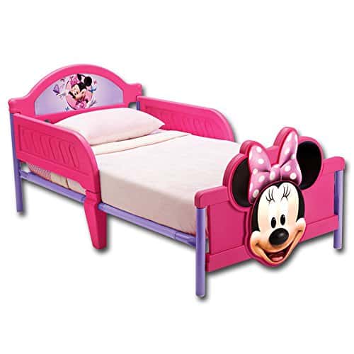 Kinderbett - Babybett - Jugendbett - 3D mit Motivauswahl (Minnie Mouse)